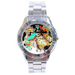 Fragrance Of Kenia 3 Stainless Steel Analogue Watch