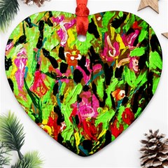 Spring Ornaments 1 Heart Ornament (two Sides) by bestdesignintheworld