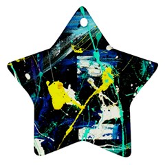 Brain Reflections 2 Star Ornament (two Sides) by bestdesignintheworld