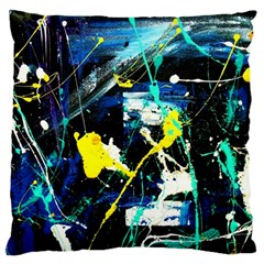 Brain Reflections 2 Large Cushion Case (one Side) by bestdesignintheworld