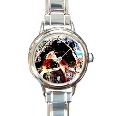 Egg In The Duck 4 Round Italian Charm Watch