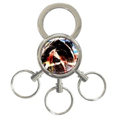 Egg In The Duck 4 3-ring Key Chains by bestdesignintheworld