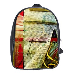 Hidden Strings Of Purity 6 School Bag (large) by bestdesignintheworld