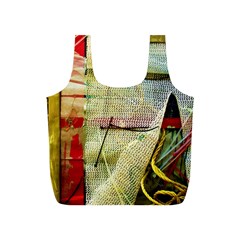 Hidden Strings Of Purity 6 Full Print Recycle Bags (s)  by bestdesignintheworld