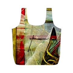 Hidden Strings Of Purity 6 Full Print Recycle Bags (m)  by bestdesignintheworld