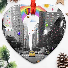 Downtown Dream Ornament (heart)