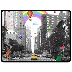 Downtown Dream Fleece Blanket (large) 