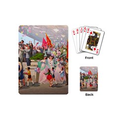 North  Korea - Propaganda Playing Cards (mini)  by Valentinaart