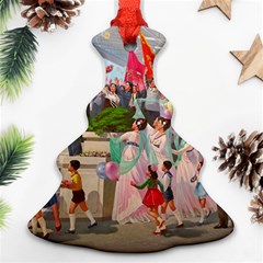 North  Korea - Propaganda Christmas Tree Ornament (two Sides)