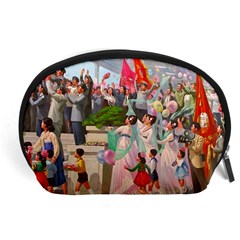 North  Korea - Propaganda Accessory Pouches (large)  by Valentinaart