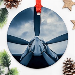 Propeller - Sky Challenger Ornament (round) by FunnyCow