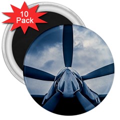 Propeller - Sky Challenger 3  Magnets (10 Pack)  by FunnyCow