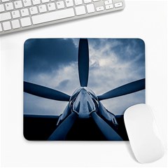 Propeller - Sky Challenger Large Mousepads by FunnyCow