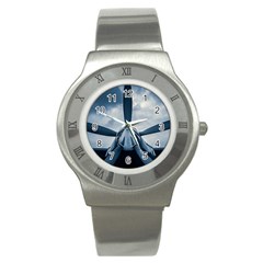 Propeller - Sky Challenger Stainless Steel Watch by FunnyCow