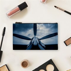 Propeller - Sky Challenger Cosmetic Bag (small)  by FunnyCow