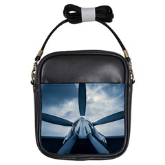 Propeller - Sky Challenger Girls Sling Bags by FunnyCow