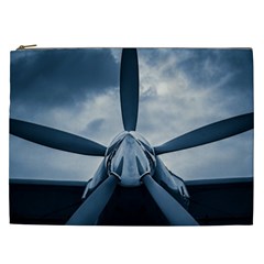 Propeller - Sky Challenger Cosmetic Bag (xxl)  by FunnyCow