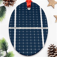 Solar Power Panel Ornament (oval) by FunnyCow