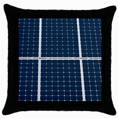 Solar Power Panel Throw Pillow Case (black) by FunnyCow