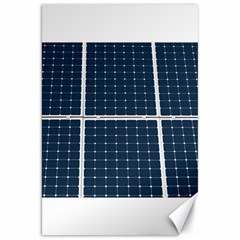 Solar Power Panel Canvas 20  X 30   by FunnyCow