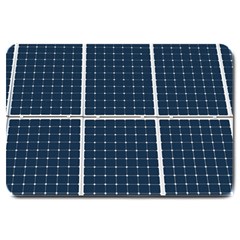 Solar Power Panel Large Doormat  by FunnyCow