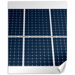 Solar Power Panel Canvas 11  X 14   by FunnyCow