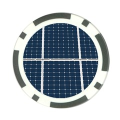 Solar Power Panel Poker Chip Card Guard by FunnyCow