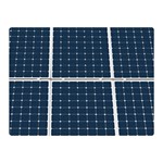 Solar Power Panel Double Sided Flano Blanket (Mini)  35 x27  Blanket Front