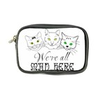 Funny Cats  We Are All Mad Here Coin Purse Front