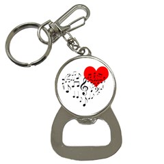 Singing Heart Bottle Opener Key Chains by FunnyCow