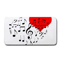 Singing Heart Medium Bar Mats by FunnyCow