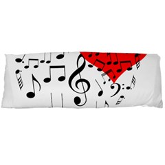 Singing Heart Body Pillow Case (dakimakura) by FunnyCow