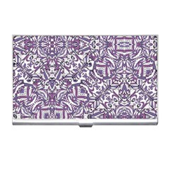 Colorful Intricate Tribal Pattern Business Card Holders by dflcprints