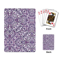 Colorful Intricate Tribal Pattern Playing Card by dflcprints