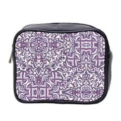 Colorful Intricate Tribal Pattern Mini Toiletries Bag 2-side by dflcprints