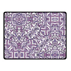 Colorful Intricate Tribal Pattern Fleece Blanket (small) by dflcprints