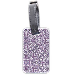 Colorful Intricate Tribal Pattern Luggage Tags (one Side)  by dflcprints