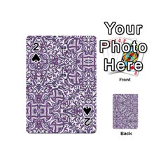 Colorful Intricate Tribal Pattern Playing Cards 54 (mini) 