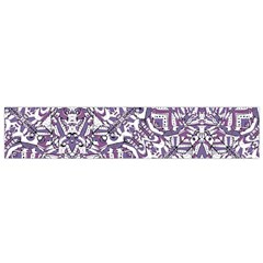 Colorful Intricate Tribal Pattern Small Flano Scarf