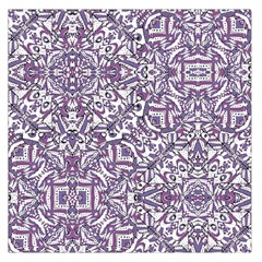 Colorful Intricate Tribal Pattern Large Satin Scarf (square) by dflcprints