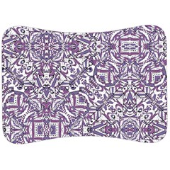 Colorful Intricate Tribal Pattern Velour Seat Head Rest Cushion