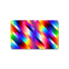 Abstract Background Colorful Pattern Magnet (name Card) by Nexatart