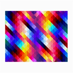 Abstract Background Colorful Pattern Small Glasses Cloth