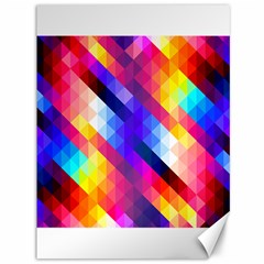 Abstract Background Colorful Pattern Canvas 36  x 48  