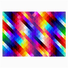 Abstract Background Colorful Pattern Large Glasses Cloth