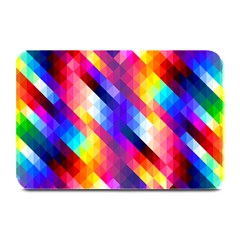 Abstract Background Colorful Pattern Plate Mats