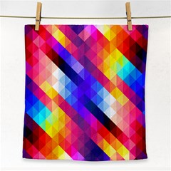 Abstract Background Colorful Pattern Face Towel