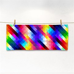 Abstract Background Colorful Pattern Hand Towel