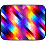 Abstract Background Colorful Pattern Fleece Blanket (Mini) 35 x27  Blanket