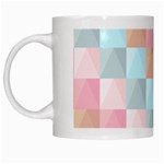 Abstract Pattern Background Pastel White Mugs Left